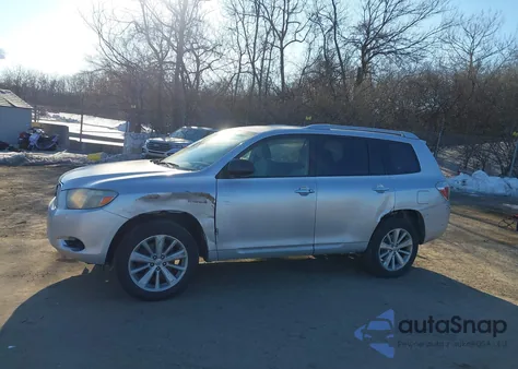 2010 Toyota Highlander Hybrid Base V6 z USA, uszkodzony, nr VIN JTEBW3EH6A2047218